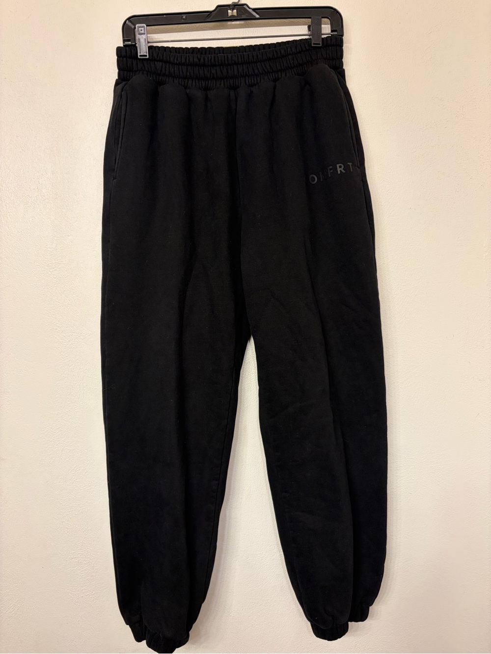 Women’s Comfrt Black Sweatpants Size Large